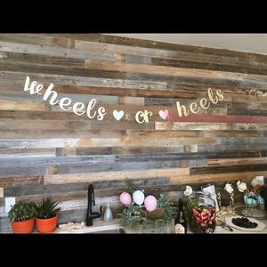 Gender Reveal Banner